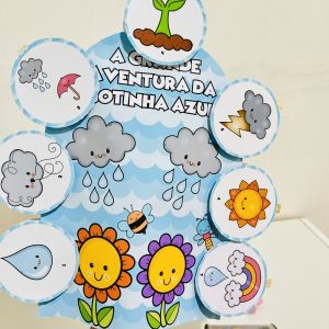 História na luva - A Grande Aventura da Gotinha Azul