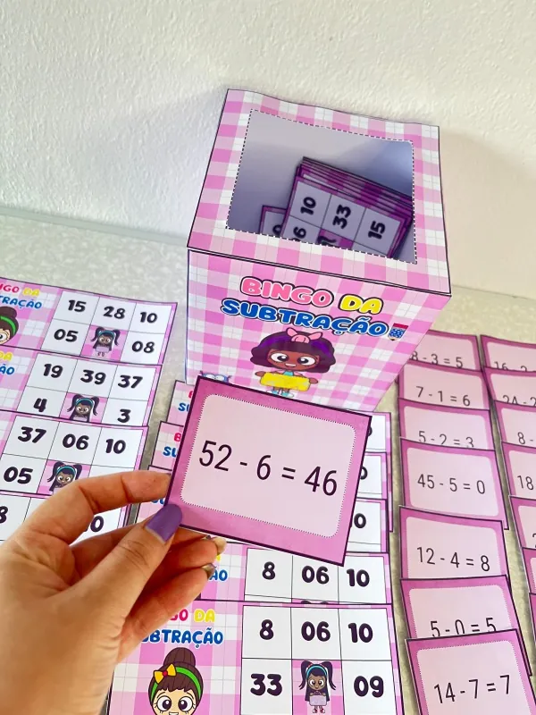 Bingo da Subtração - Imagem 4