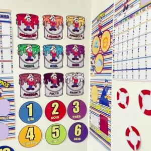 Kit Sala Mickey - Arquivo gratuito
