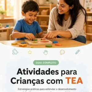 Guia Completo de Atividades para Crianças com TEA - Ebook